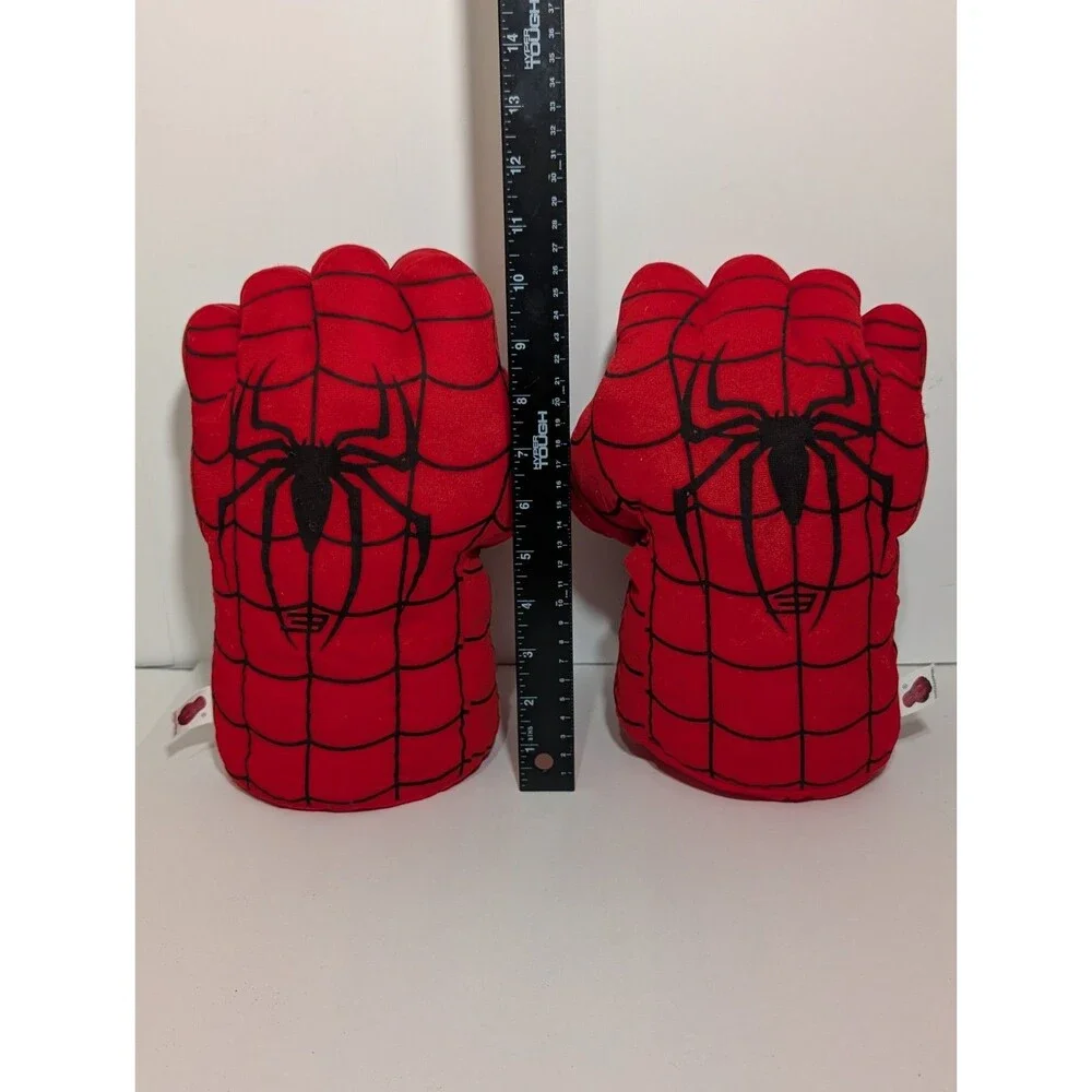 Spiderman 3 Smash Punching Boxing Gloves Costume Kids Cosplay Fists - Plush - Picture 3 of 7